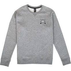 Race Face Crest Crew Sweater - Grey