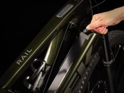 Trek RAIL 9.5 Gen 4 750Wh - Electric Mountain Bike - 2023 - Black Olive 20 Trek RAIL 9.5 Gen 4 750Wh - Electric Mountain Bike - 2023 - Black Olive -E-Bike World Shop rail95 alt3 1386532