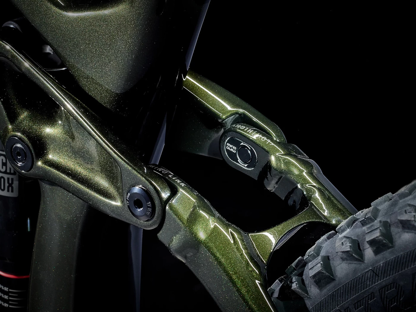 Trek RAIL 9.5 Gen 4 750Wh - Electric Mountain Bike - 2023 - Black Olive 14 Trek RAIL 9.5 Gen 4 750Wh - Electric Mountain Bike - 2023 - Black Olive - Image 12