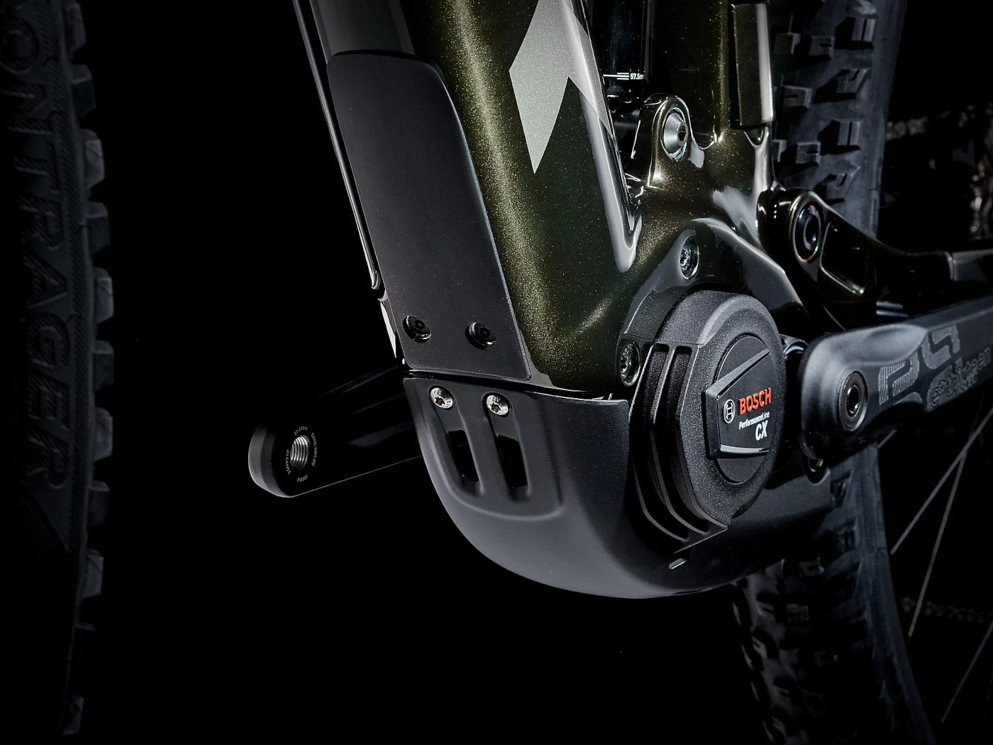 Trek RAIL 9.5 Gen 4 750Wh - Electric Mountain Bike - 2023 - Black Olive 11 Trek RAIL 9.5 Gen 4 750Wh - Electric Mountain Bike - 2023 - Black Olive - Image 9