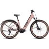 CUBE REACTION HYBRID Pro 750 Allroad - 27.5" Easy Entry Electric Mountain Bike - 2023 - Blushrose / Silver