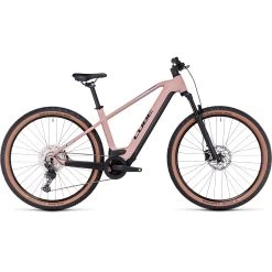 CUBE REACTION HYBRID Pro 500 - Electric Mountain Bike - 2023 - Blushrose / Silver