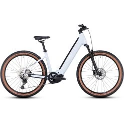 CUBE REACTION HYBRID Pro 625 - 27.5" Easy Entry Electric Mountain Bike - 2023 - Flashwhite / Black