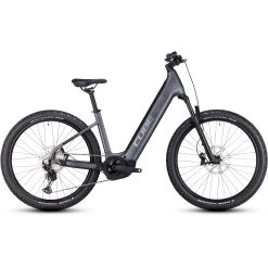 CUBE REACTION HYBRID Race 750 - 27.5" Easy Entry Electric Mountain Bike - 2023 - Grey / Metal