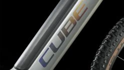 CUBE REACTION HYBRID SLX 750 - 27.5" Easy Entry Electric Mountain Bike - 2023 - Grey / Spectral -E-Bike World Shop reaction hybrid slx easy entry grey spectral 3 1407609