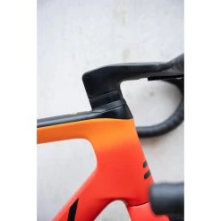 Ridley FALCN RS - Ultegra Di2 - Carbon Roadbike - 2024 - Black / Red / Orange -E-Bike World Shop ridley falcn rs 03 1555506