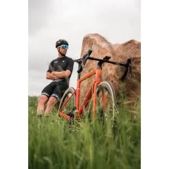 Ridley FALCN RS - Ultegra Di2 - Carbon Roadbike - 2024 - Black / Red / Orange -E-Bike World Shop ridley falcn rs 09 1555512