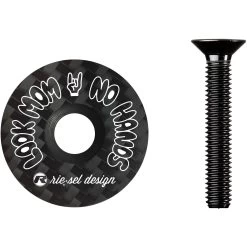 Rie:sel Design Stem:cap Carbon Ahead Cap - Slang