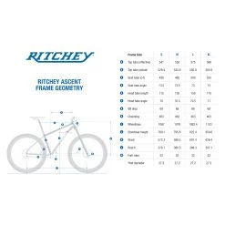 Ritchey Ascent 27.5" / 29" MTB Frameset - Desert Dust -E-Bike World Shop ritchey ascent mtb frameset geometry 1095974