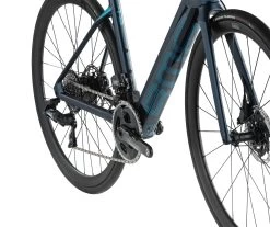 BMC ROADMACHINE AMP ONE - Electric Road Bike - 2023 - Deep Sea & Turquoise -E-Bike World Shop roadmachine amp one pet tur blk detail 04 1410340