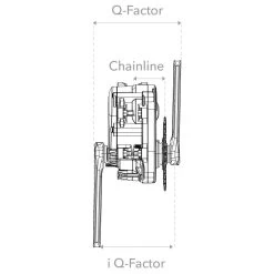 Rotor EKAPIC Crank Arms - EMTB | ISIS - For Brose Mag (QF 170 Mm) -E-Bike World Shop rotor ekapic crank qfactor brose 1267406