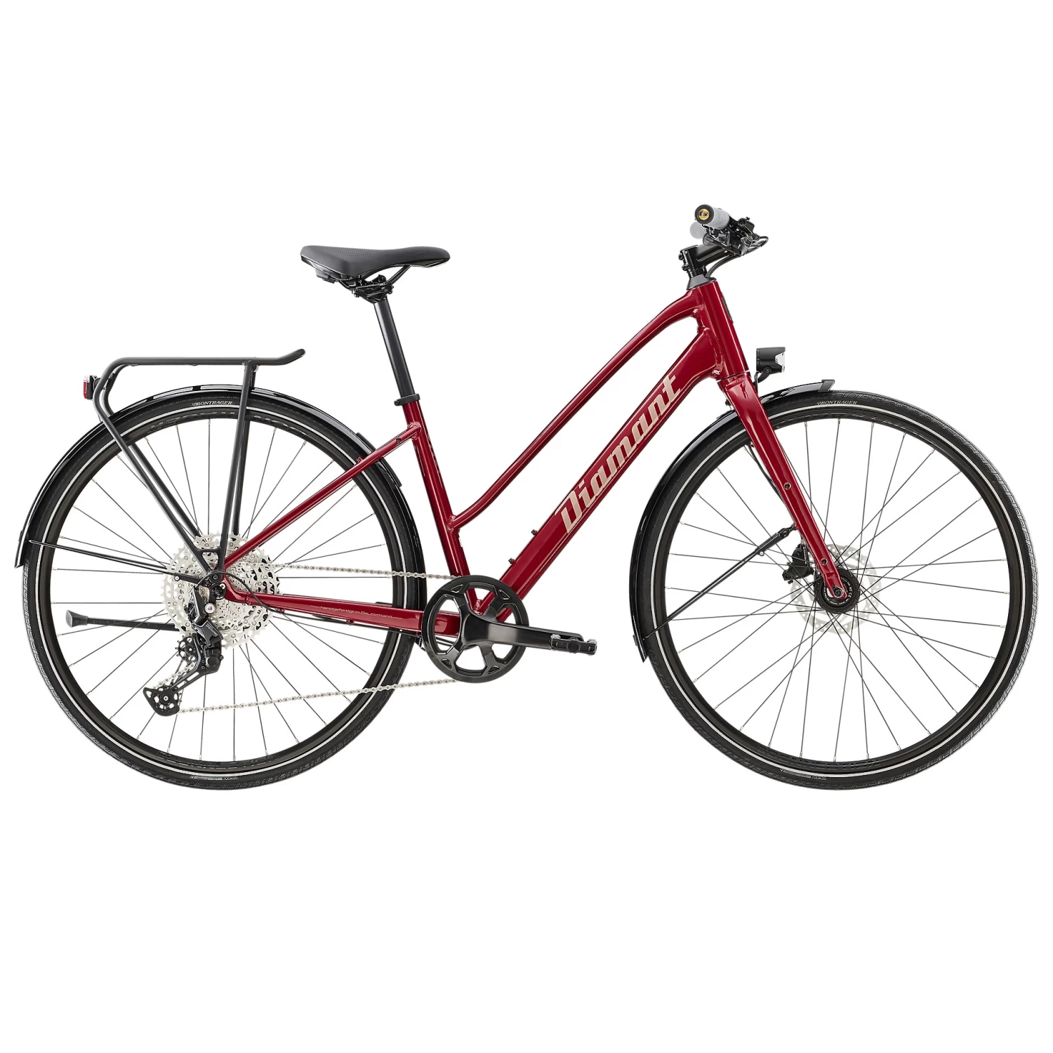 Diamant RUBIN LEGERE - Women Touring Bike - 2023 - Aventurin Red Metallic 3 Diamant RUBIN LEGERE - Women Touring Bike - 2023 - Aventurin Red Metallic