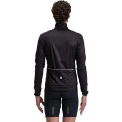 Santini Nebula Windproof Jacket SP33275NEBUL - Black -E-Bike World Shop santini nebula windproof jacket sp33275nebul black 4 1581217