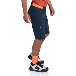 Schöffel Mellow Trail Bike Shorts - Dress Blues 8180 -E-Bike World Shop schoeffel mellow trail bike shorts dress blues 8180 7 1379421