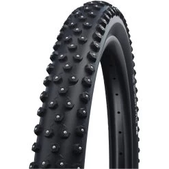 Schwalbe Ice Spiker Pro Folding Tire - Performance | Winter | DD - Race Guard | TLEasy - E-25 - 27.5x2.25" | Black