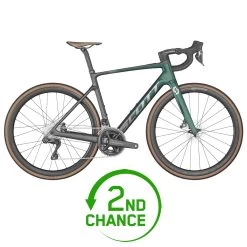 SCOTT ADDICT ERIDE 10 - Road E-Bike - Carbon - 2022 - Prism Aqua Green / Chrome - 2nd Choice