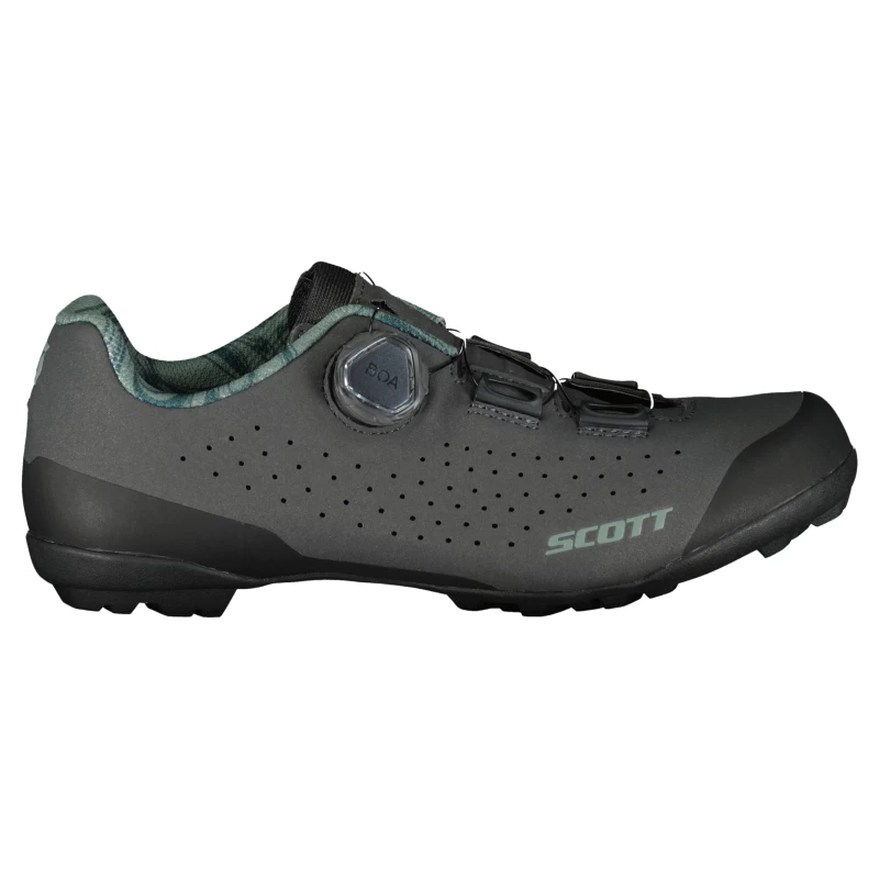 SCOTT Gravel Pro Lady Shoe - Dark Grey/light Green 5 SCOTT Gravel Pro Lady Shoe - Dark Grey/light Green - Image 3