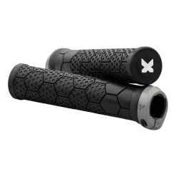 Sixpack Z-Trix PA Lock-On Handlebar Grips - Steel Grey