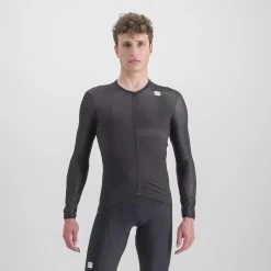 Sportful Matchy Long Sleeve Bike Jersey - 002 Black -E-Bike World Shop sportful matchy long sleeve bike jersey 002 black 2 1366661