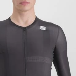 Sportful Matchy Long Sleeve Bike Jersey - 002 Black -E-Bike World Shop sportful matchy long sleeve bike jersey 002 black 3 1366662