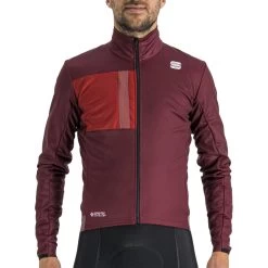 Sportful Super Cycling Jacket - 605 Red Wine