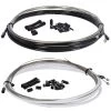 SRAM Slickwire Road And MTB Shifting Cable Set -E-Bike World Shop sram slickwire rennrad und mtb schaltzugset schwarz weiss 1062478