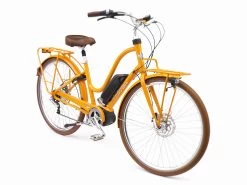Electra Townie Commute Go! 5i EQ Step-Thru Electric City Bike - 500Wh - Tangerine -E-Bike World Shop towniecommutego5istepthru hero 1183728