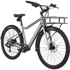 Cannondale TREADWELL NEO 2 EQ - 27.5" Electric City Bike - 2022 - Charcoal Gray -E-Bike World Shop treadwell neo 2 eq grey 2 1141383