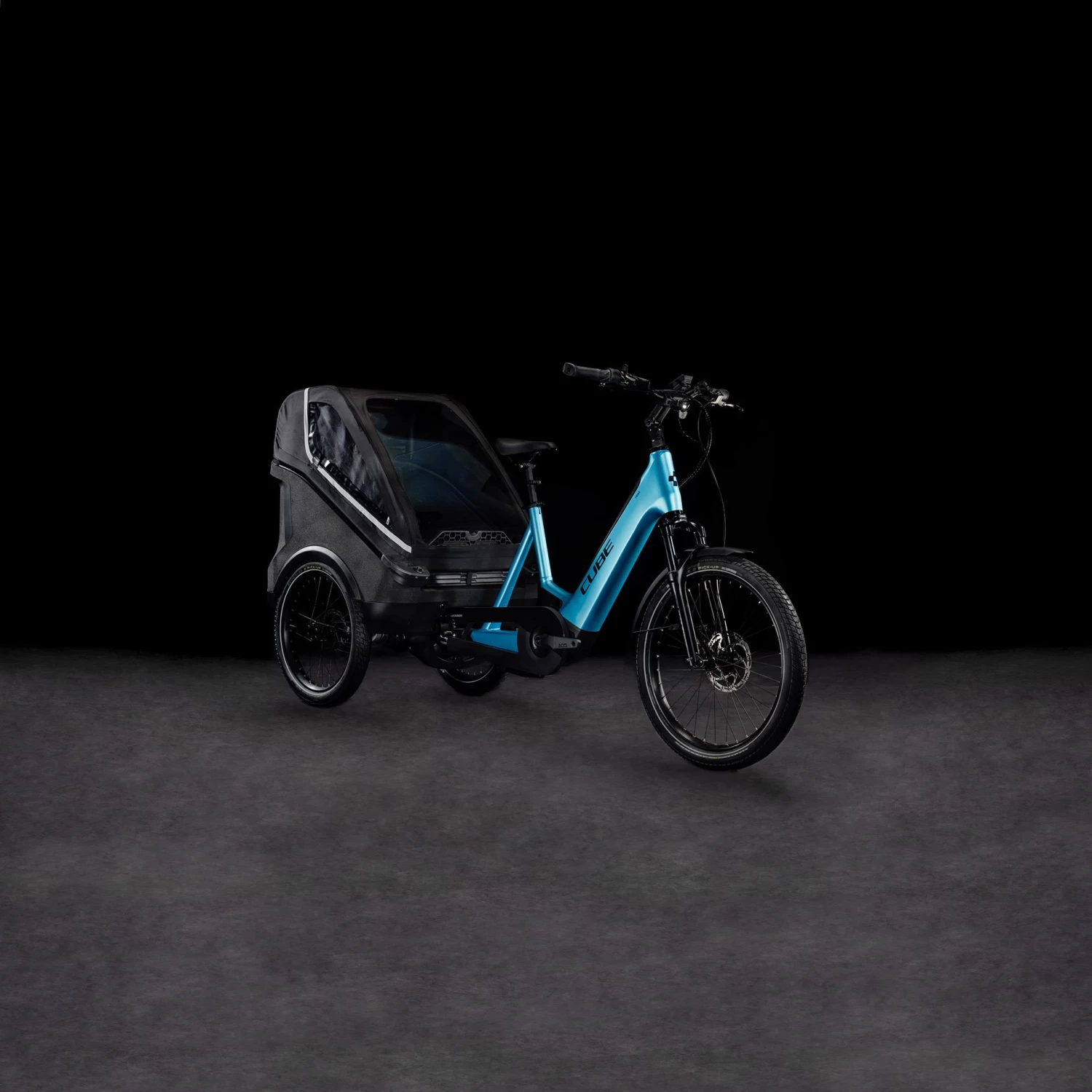 CUBE TRIKE HYBRID Family 750 - Electric Cargo Bike - 2023 - Blue / Reflex 5 CUBE TRIKE HYBRID Family 750 - Electric Cargo Bike - 2023 - Blue / Reflex - Image 3