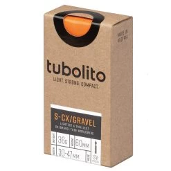 Tubolito S-Tubo CX/Gravel-All 700C Tube - Orange - Presta Valve -E-Bike World Shop tubolito s tubo cx gravel all700c tube orange presta valve 1457733