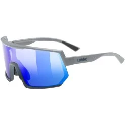 Uvex Sportstyle 235 Glasses - Rhino Deep Space Matt/mirror Blue