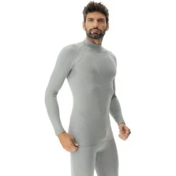 UYN Evolutyon Underwear Turtle Neck Shirt - Nautical Grey/Pearl/Pearl 13 UYN Evolutyon Underwear Turtle Neck Shirt - Nautical Grey/Pearl/Pearl -E-Bike World Shop uyn evolutyon turtle neck shirt nautical grey pearl pearl 4 1508710