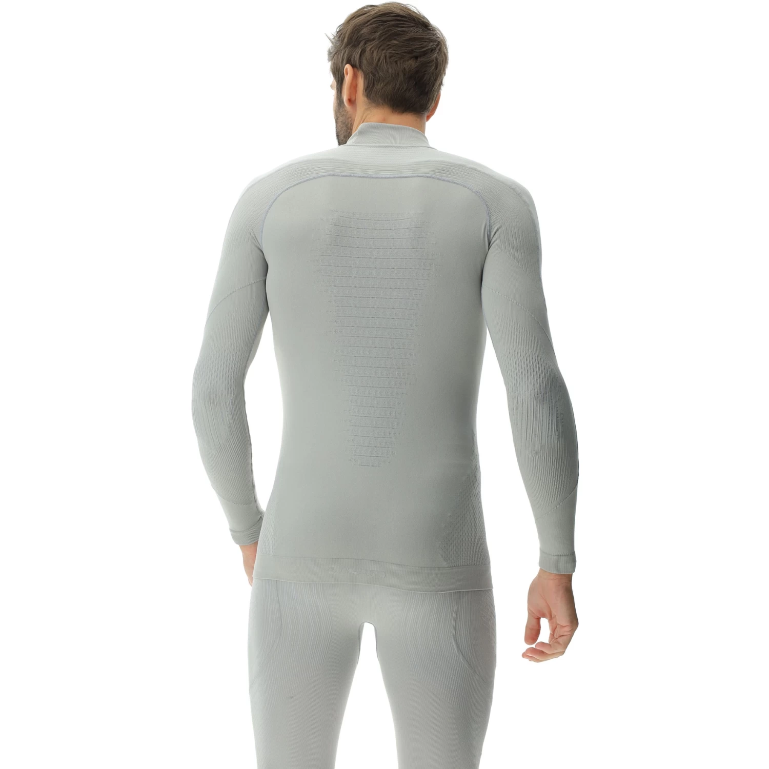 UYN Evolutyon Underwear Turtle Neck Shirt - Nautical Grey/Pearl/Pearl 7 UYN Evolutyon Underwear Turtle Neck Shirt - Nautical Grey/Pearl/Pearl - Image 5