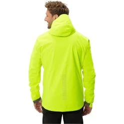 Vaude Men's Yaras 3in1 Jacket - Neon Yellow Uni -E-Bike World Shop vaude mens yaras 3in1 jacket neon yellow uni 4 1558653