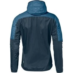 Vaude Women's Minaki Light Jacket - Dark Sea -E-Bike World Shop vaude womens minaki light jacket dark sea 3 1110838