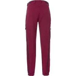 Vaude Women's Yaras Warm Rain Pants - Cassis -E-Bike World Shop vaude womens yaras warm rain pants cassis 3 1292927
