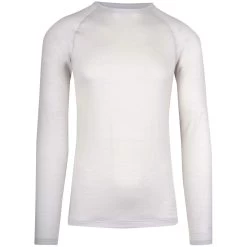 Velocio Merino Mesh Long Sleeve Base Layer Men - Light Grey