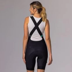 Velocio Thermal Bib Shorts Women - Black -E-Bike World Shop velocio womens thermal bib shorts black 2 1562190