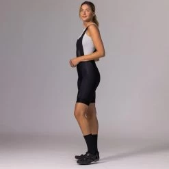 Velocio Thermal Bib Shorts Women - Black -E-Bike World Shop velocio womens thermal bib shorts black 4 1562192