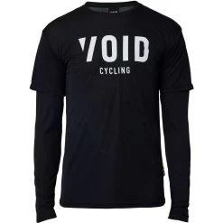 VOID Cycling Performance Cycling Long Sleeve Tee - Black