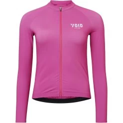 VOID Cycling Pure 2.0 Women's Long Sleeve Cycling Jersey - Fuchsia