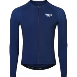 VOID Cycling Pure 2.0 Long Sleeve Cycling Jersey - Dark Blue