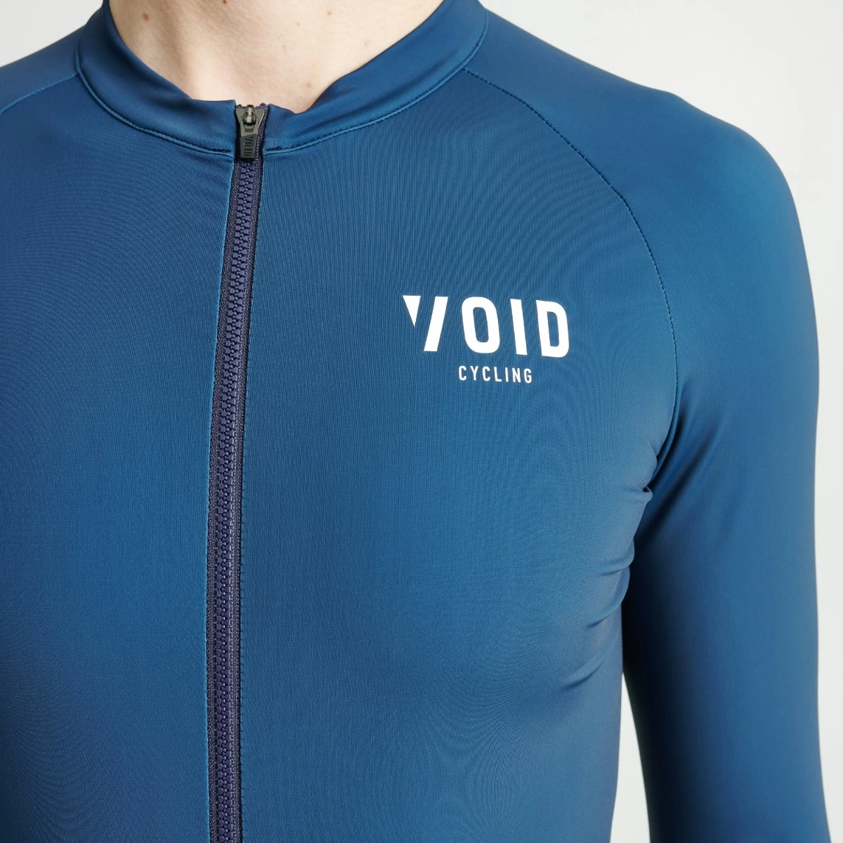 VOID Cycling Pure 2.0 Long Sleeve Cycling Jersey - Dark Blue 7 VOID Cycling Pure 2.0 Long Sleeve Cycling Jersey - Dark Blue - Image 5