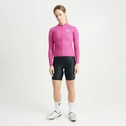VOID Cycling Pure 2.0 Women's Long Sleeve Cycling Jersey - Fuchsia -E-Bike World Shop void cycling pure 2 1305485
