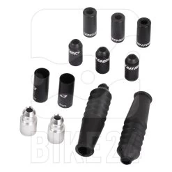 Jagwire Mountain Elite Link Kit Service Parts - End Caps For Brake - (12 Pcs.) - CHA156