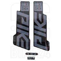 RockShox Decal Kit Für PIKE SELECT / PIKE SELECT+ / PIKE ULTIMATE -E-Bike World Shop wm rockshox decal kit for pike select grey for gloss black 913308