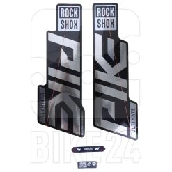 RockShox Decal Kit Für PIKE SELECT / PIKE SELECT+ / PIKE ULTIMATE -E-Bike World Shop wm rockshox decal kit for pike ultimate polar foil for gloss black 913352