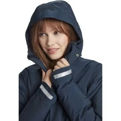 Y By Nordisk Mani Down Coat Women - Dress Blue -E-Bike World Shop y by nordisk mani urban bike down coat women dress blue 6 1313298